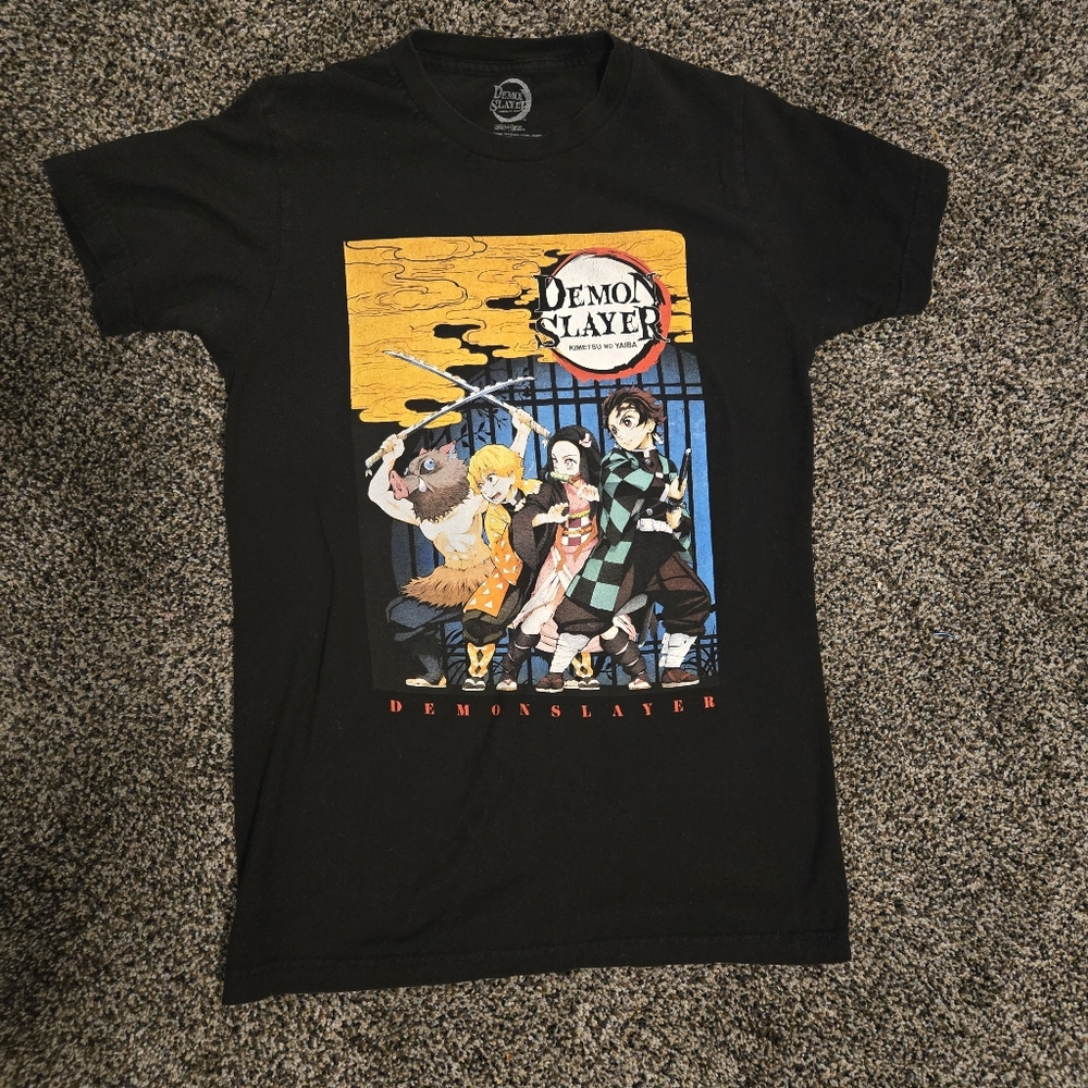 Demon Slayer Men's Tshirt Small. Used, Great Condition.